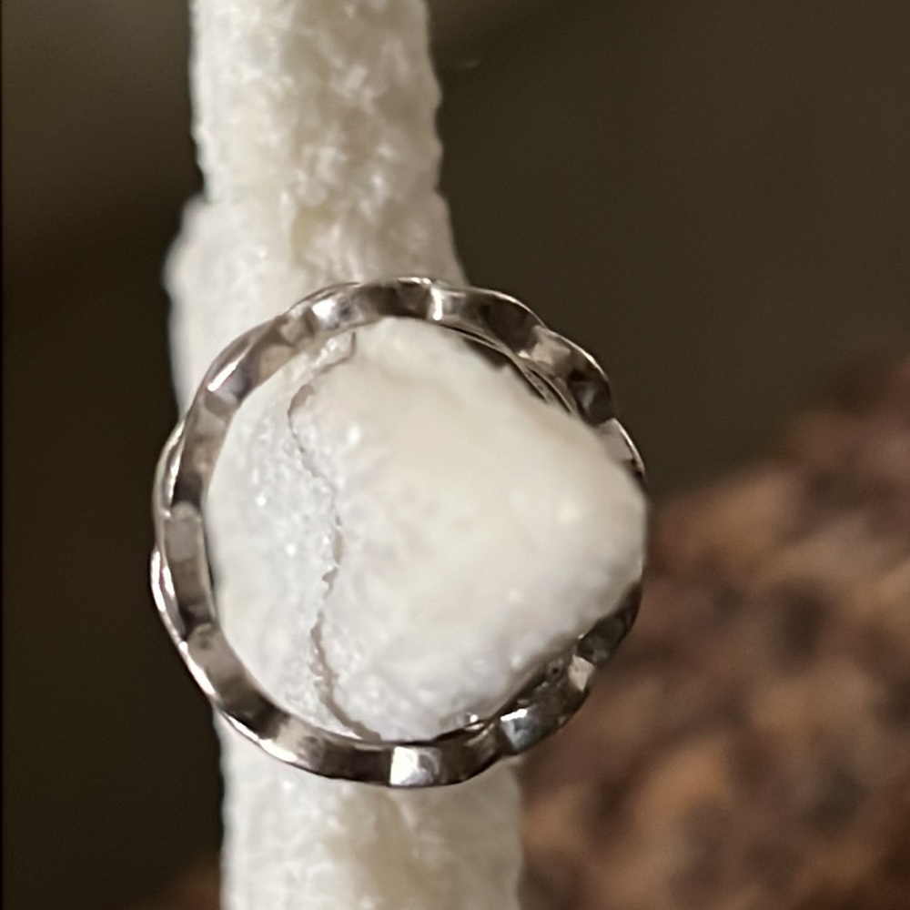 Silver Twisted CZ Band - Picture 3 of 3